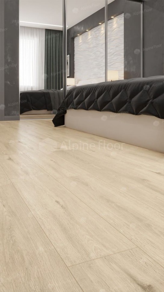 Виниловый ламинат "Alpine Floor" Classic Light MC Дуб Ваниль (1220*183*3,5 мм) — купить в Юрге