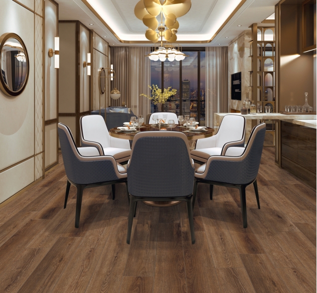 SPC ламинат "CronaFloor" Wood 4V Дуб Регин (1200*180*4 мм) — купить в Юрге