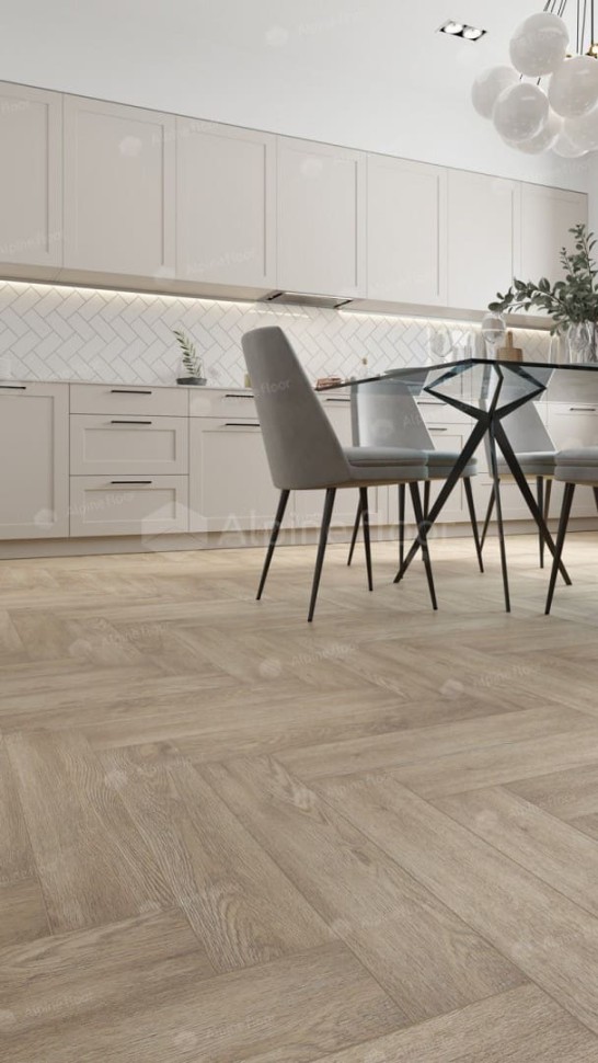 Виниловая плитка "Alpine Floor" Parquet LVT Дуб Ваниль Селект (590*118*2,5 мм) — купить в Юрге