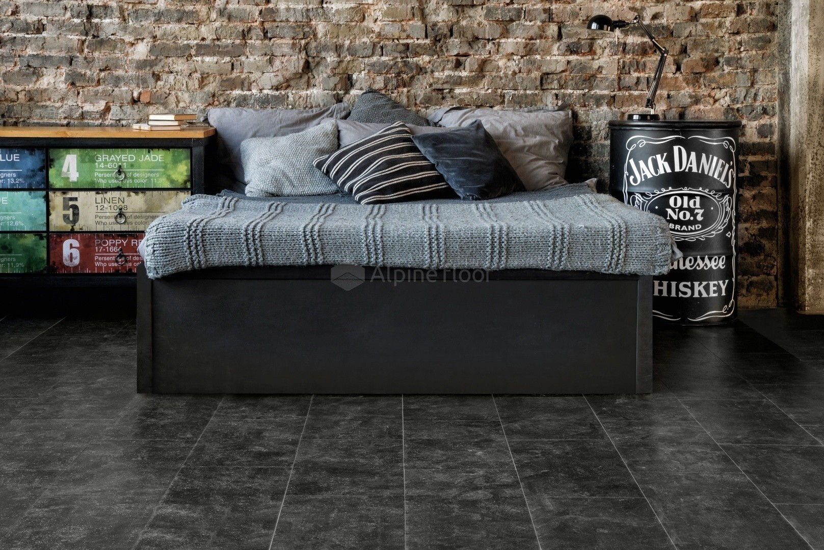 Замковая ПВХ плитка Ларнака  (609,6*304,8*4мм) — купить в Юрге