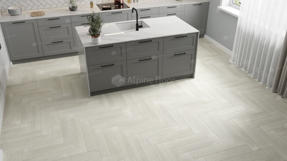 Виниловая плитка "Alpine Floor" Parquet LVT Зимний Лес (590*118*2,5 мм) — купить в Юрге