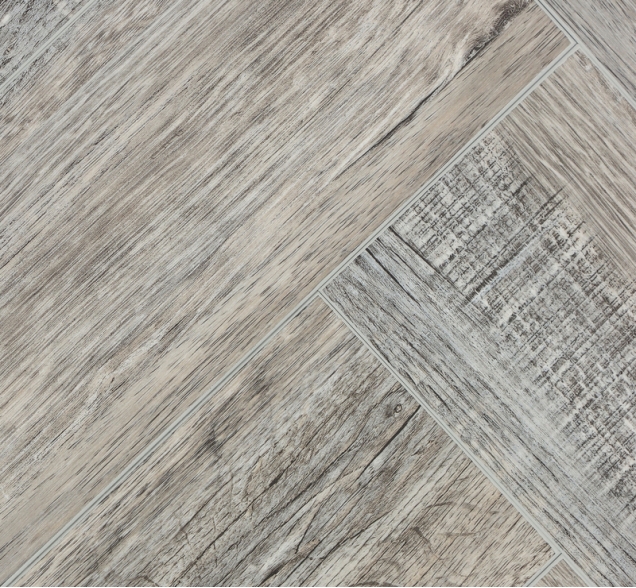 Виниловый ламинат SPC "Cronafloor" Herringbone Дуб Реймс (640*128*4,5 мм) — купить в Юрге