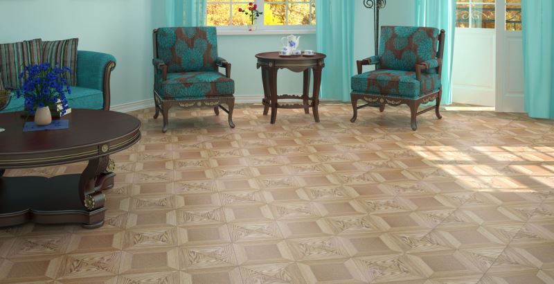 Ламинат "Profield" Parkett Коллаж светлый (1200*400*8) — купить в Юрге