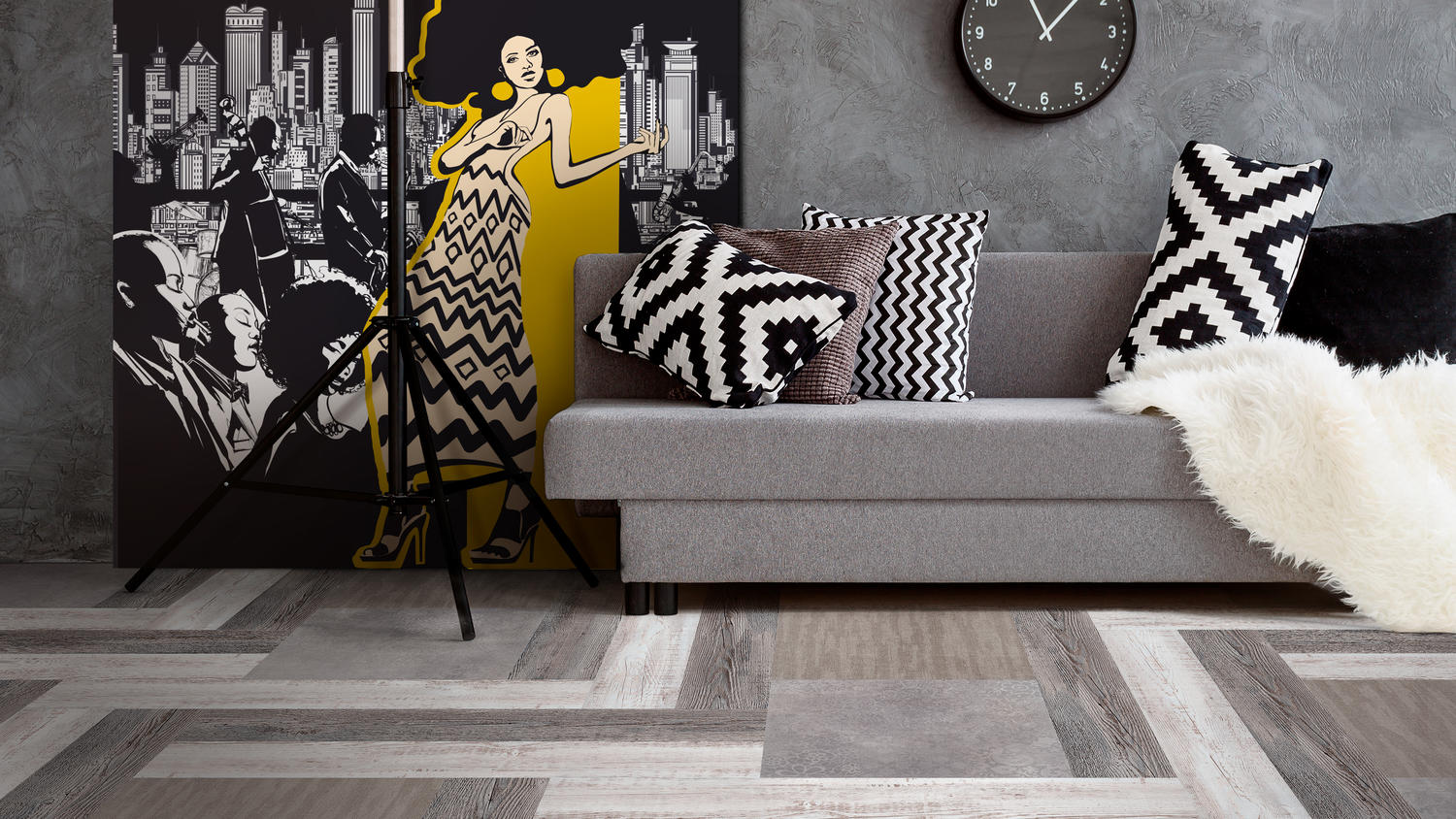 Виниловая плитка "Tarkett" Blues Brighton (457,2*457,2*3 мм) — купить в Юрге