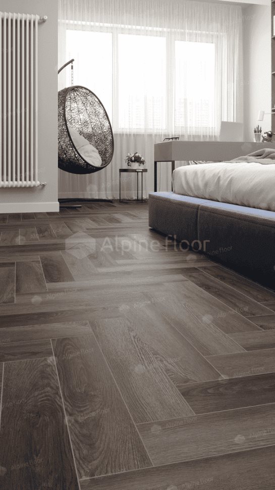 Виниловый ламинат "Alpine Floor" Parquet Light Дуб Фафнир (600*125*4 мм) — купить в Юрге