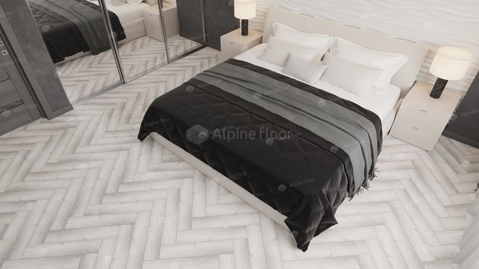 Виниловая плитка "Alpine Floor" Parquet LVT Дуб Альхена (590*118*2,5 мм) — купить в Юрге