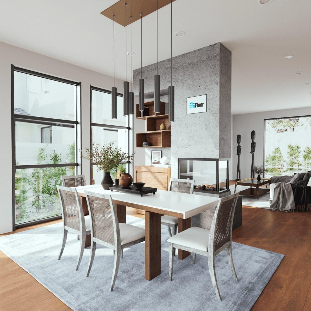 Виниловое напольное покрытие ScandiWood 18 Дуб Корица (180*1220*5 мм) — купить в Юрге