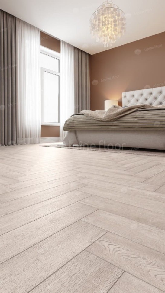 Виниловая плитка "Alpine Floor" Parquet LVT Голубой Лес (590*118*2,5 мм) — купить в Юрге