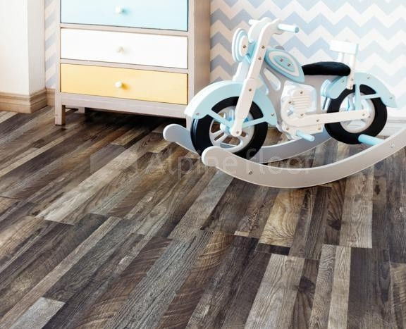 Кварцвиниловая плитка "Alpine Floor" Орех Состаренный (1219*184*3мм) — купить в Юрге