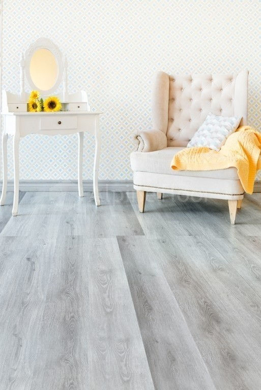 Кварцвиниловая плитка "Alpine Floor" Дуб Пепельный  (1219*184*2мм) — купить в Юрге