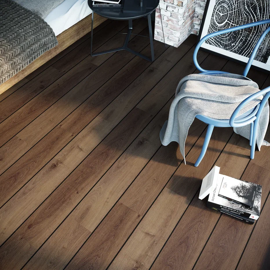 SPC ламинат "Invictus" Highland Oak Chocolate (1213*178*6мм) — купить в Юрге
