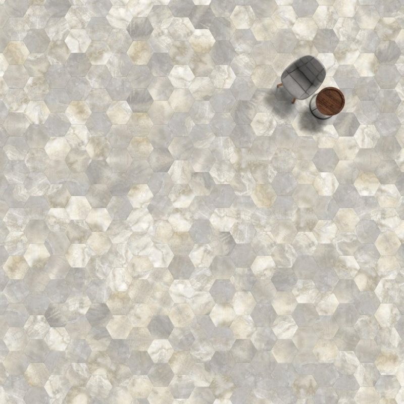 Виниловая плитка Big Hexagon 294 (452,64*392*2,5 мм) — купить в Юрге