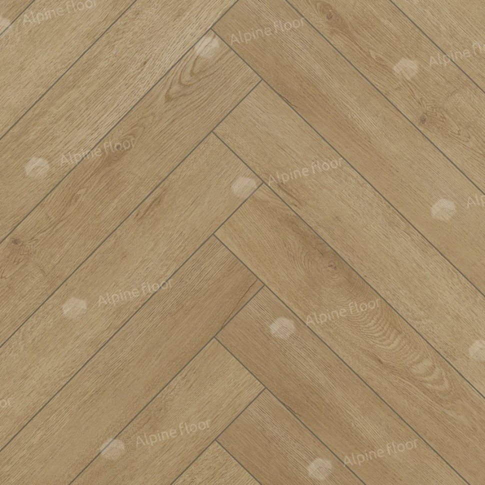 Ламинат "Alpine Floor" Herringbone 12 Дуб Молизе (600*100*12 мм) — купить в Юрге