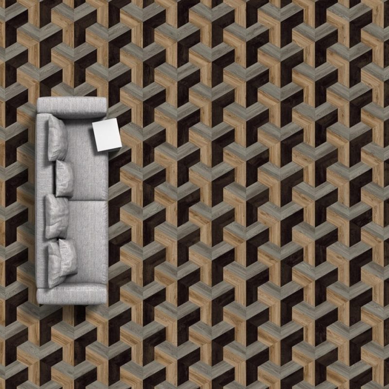 Виниловая плитка Mesh 416 (453*196*2,5 мм) — купить в Юрге