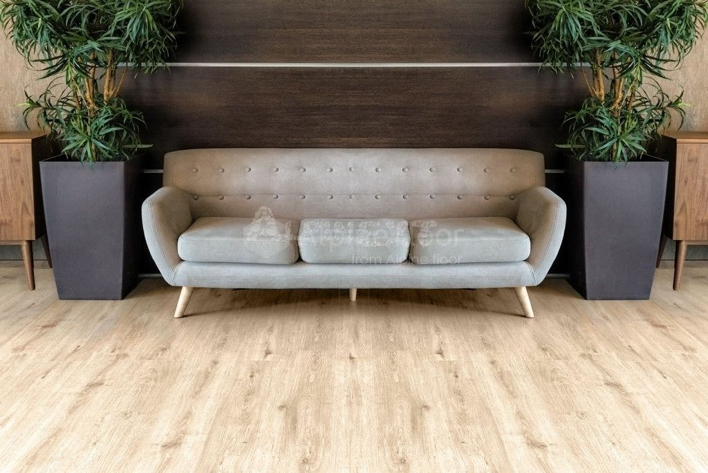 Замковая ПВХ плитка "Alpine Floor" Дуб Ваниль  (1220*183*4мм) — купить в Юрге