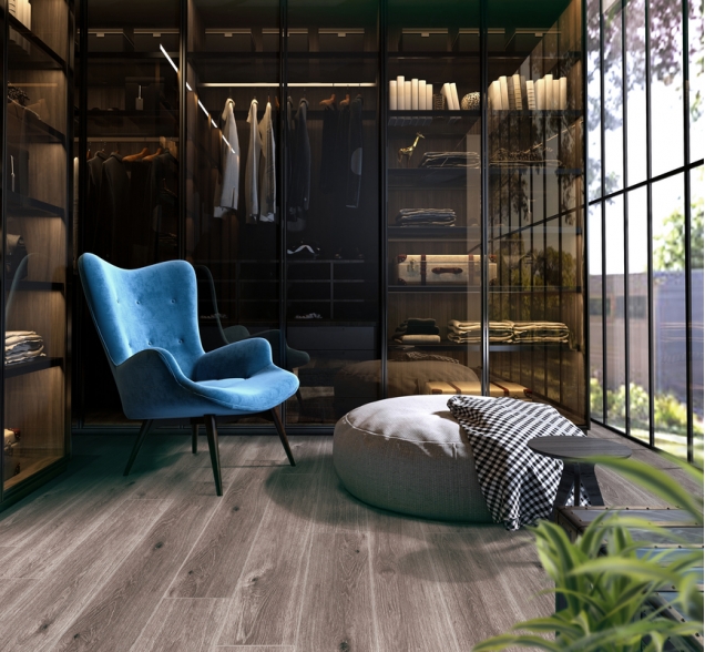 SPC ламинат "CronaFloor" Wood 4V Дуб Хельсинки (1200*180*4 мм) — купить в Юрге