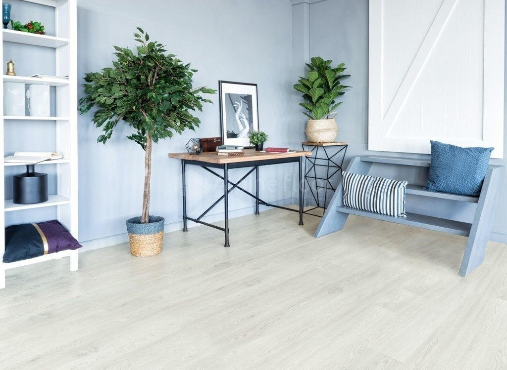 Кварцвиниловая плитка "Alpine Floor" Дуб Светлый  (1219*184*2мм) — купить в Юрге