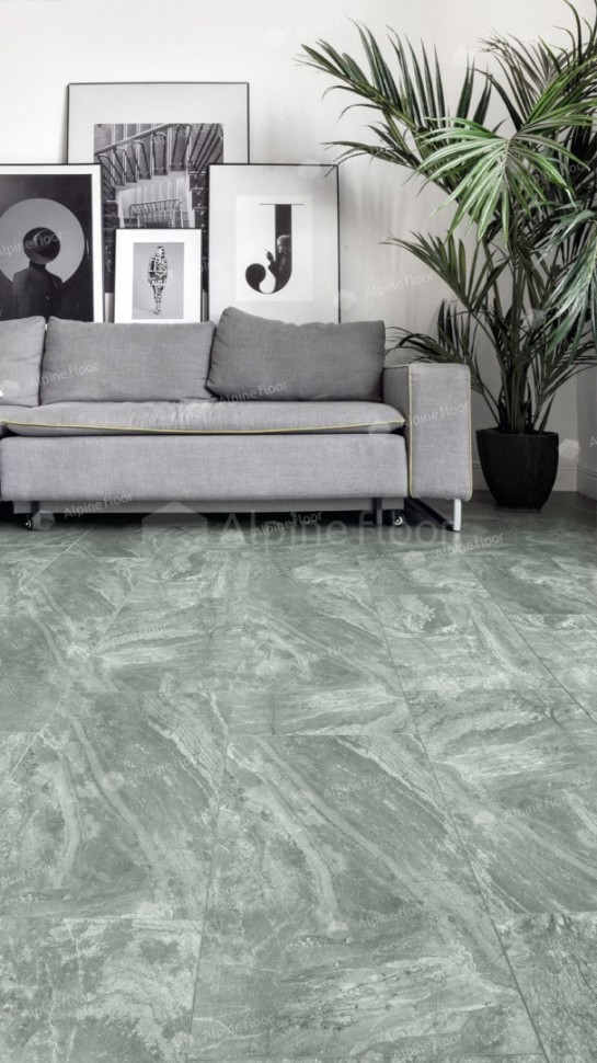 Виниловая плитка "Alpine Floor" Light Stone Хэмпшир (608*303*2,5 мм) — купить в Юрге