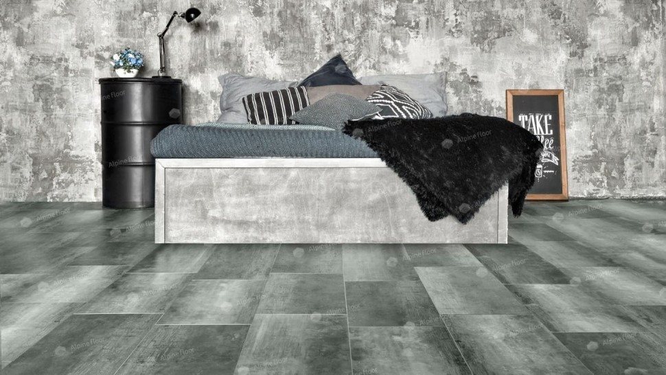 Виниловая плитка "Alpine Floor" Light Stone Корнуолл (608*303*2,5 мм) — купить в Юрге