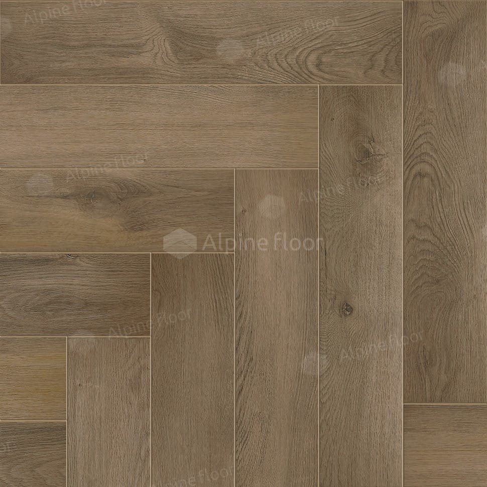Виниловая плитка "Alpine Floor" Parquet LVT Дуб Насыщенный (590*118*2,5 мм) — купить в Юрге