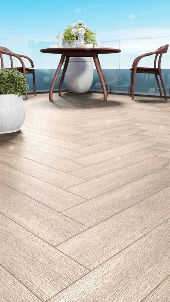 Виниловая плитка "Alpine Floor" Parquet LVT Макадамия (590*118*2,5 мм) — купить в Юрге