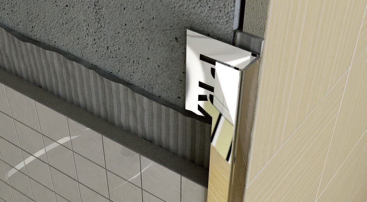 Профиль наружный для керамической плитки K8 EP 270 глянцевый