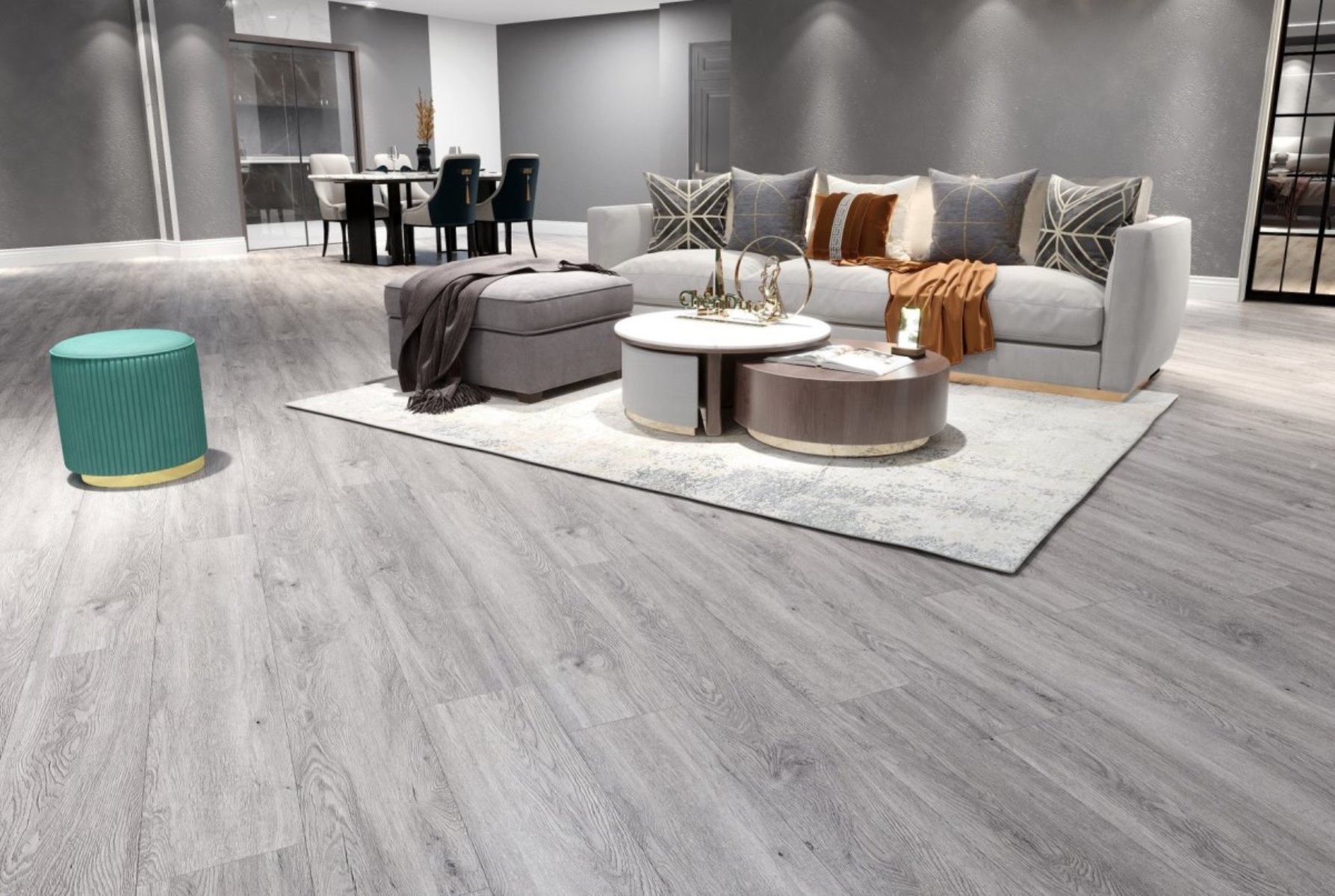 SPC ламинат "OneFloor" ЕСО 5064 (4V фаска) (1220*184*4 мм) — купить в Юрге