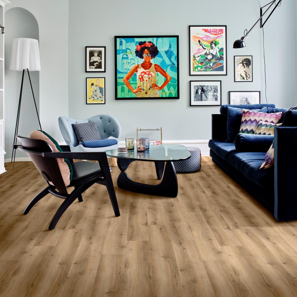 SPC ламинат "Adelar" Solida Acoustic 03826 Traditional Oak (1219*178*5 мм) — купить в Юрге