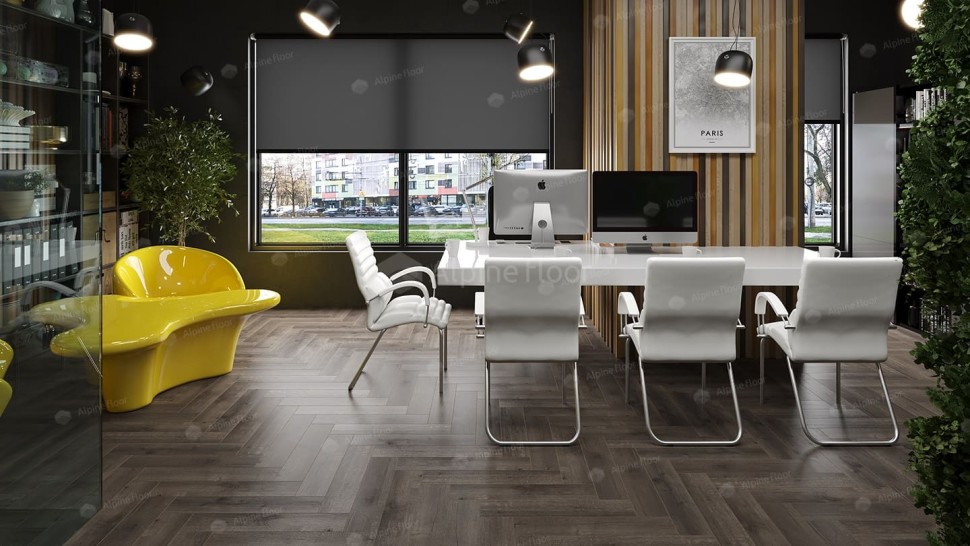 Виниловая плитка "Alpine Floor" Parquet LVT Дуб Антарес (590*118*2,5 мм) — купить в Юрге