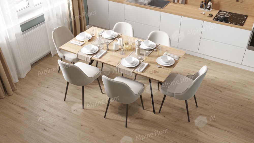 SPC Ламинат "Alpine Floor" Ларго (1220*183*4 мм) — купить в Юрге