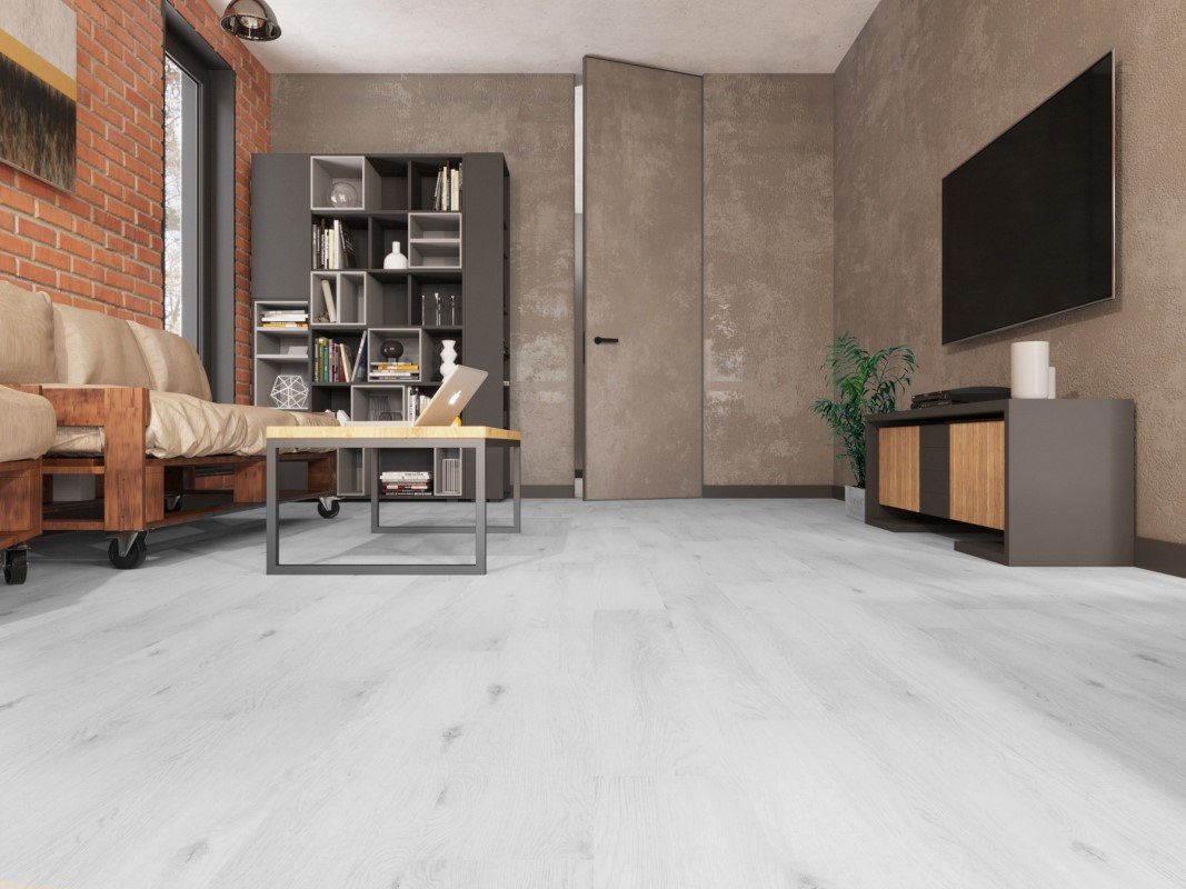 Замковая ПВХ плитка "Art Tile" Ясень Эдмонтон (920*150*4 мм) — купить в Юрге