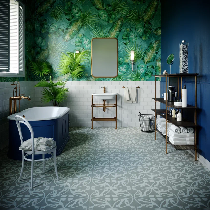 Кварцвиниловая плитка "Invictus" Victorian Deco Smoke (229*229*2,5мм) — купить в Юрге