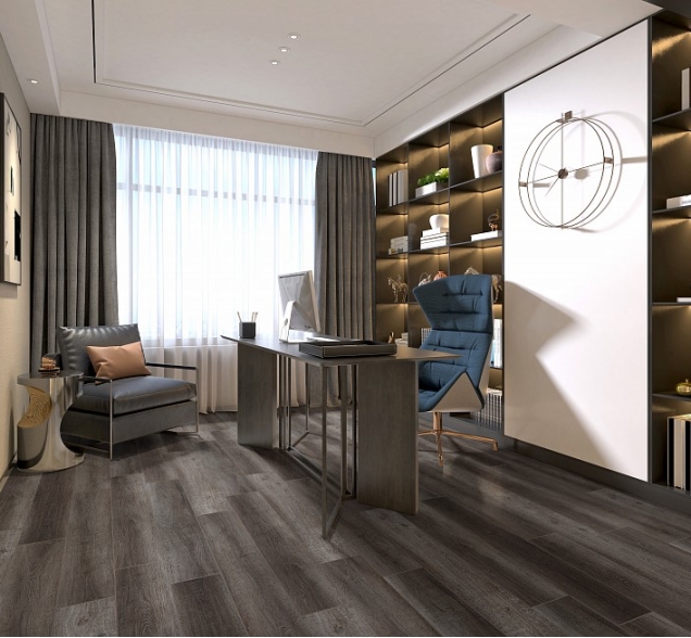 SPC ламинат "CronaFloor" Wood 4V Дуб Джакарта (1200*180*4 мм) — купить в Юрге