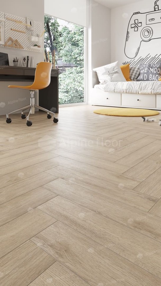 Виниловая плитка "Alpine Floor" Parquet LVT Дуб Медия (590*118*2,5 мм) — купить в Юрге