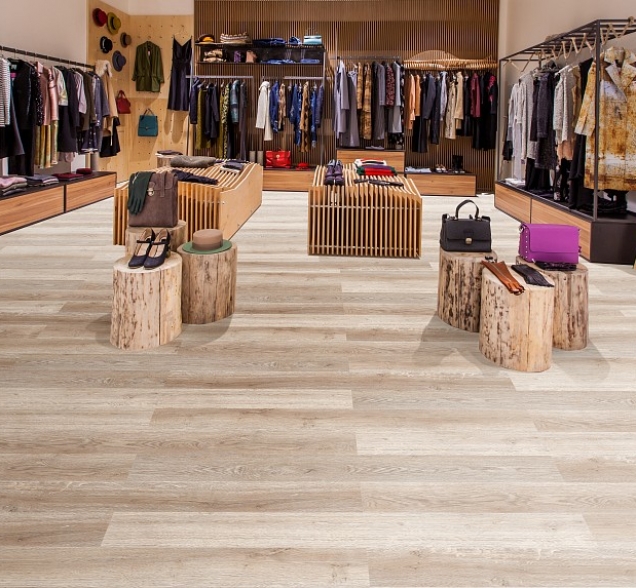 SPC ламинат "CronaFloor" Nano 4V Дуб Светлый (1200*180*3,5 мм) — купить в Юрге