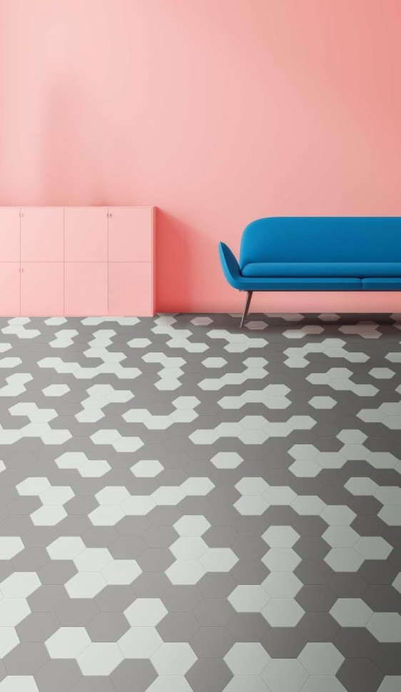 Виниловая плитка "Moduleo" Moods Hexagon 339 (226,32*196*2,5 мм) — купить в Юрге