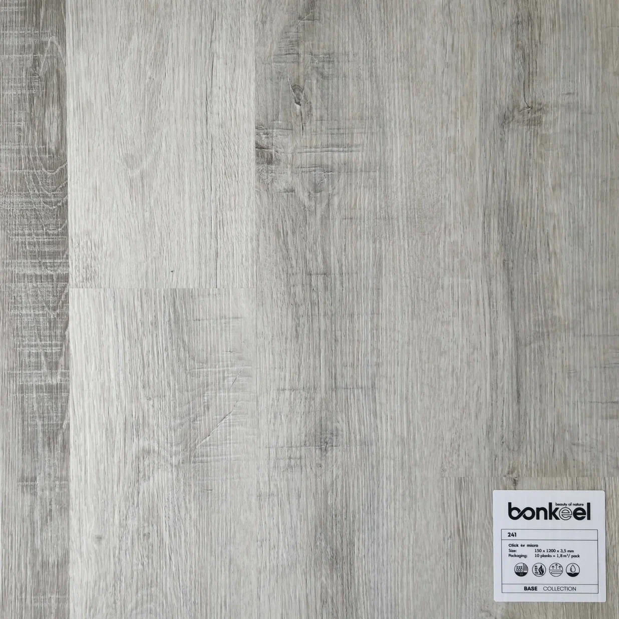 Плитка ПВХ "Bonkeel" Base New 241 (1220*150*3,5 мм) — купить в Юрге