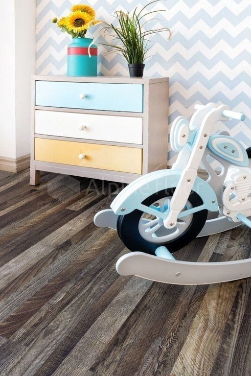 Кварцвиниловая плитка "Alpine Floor" Орех Состаренный  (1219*184*2мм) — купить в Юрге