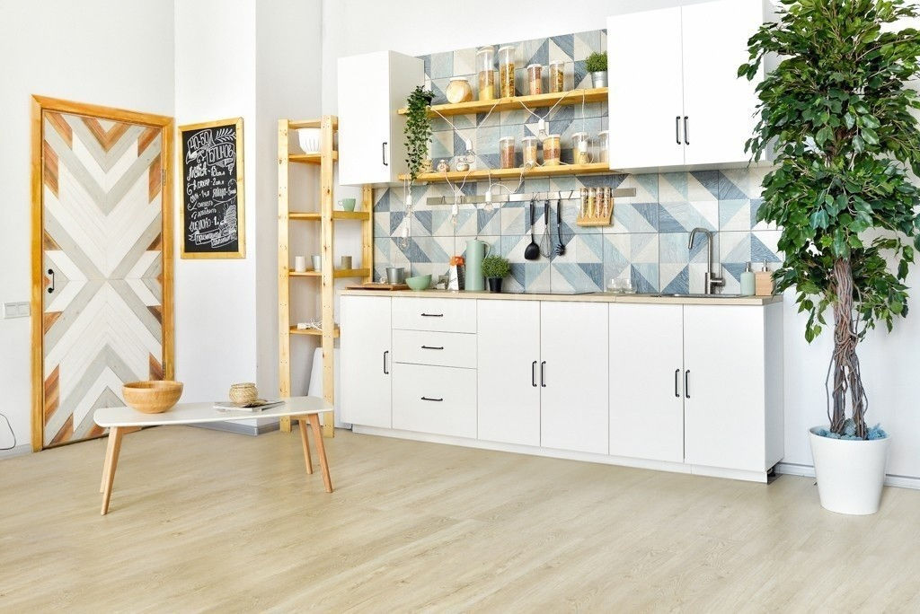 Замковая ПВХ плитка Секвойя Медовая  (1219*184*3,2мм) — купить в Юрге