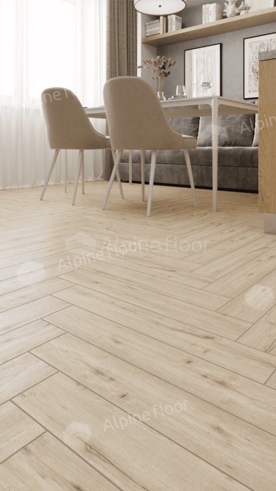 Ламинат "Alpine Floor" Herringbone 12 PRO Дуб Лион (606*101*12 мм) — купить в Юрге