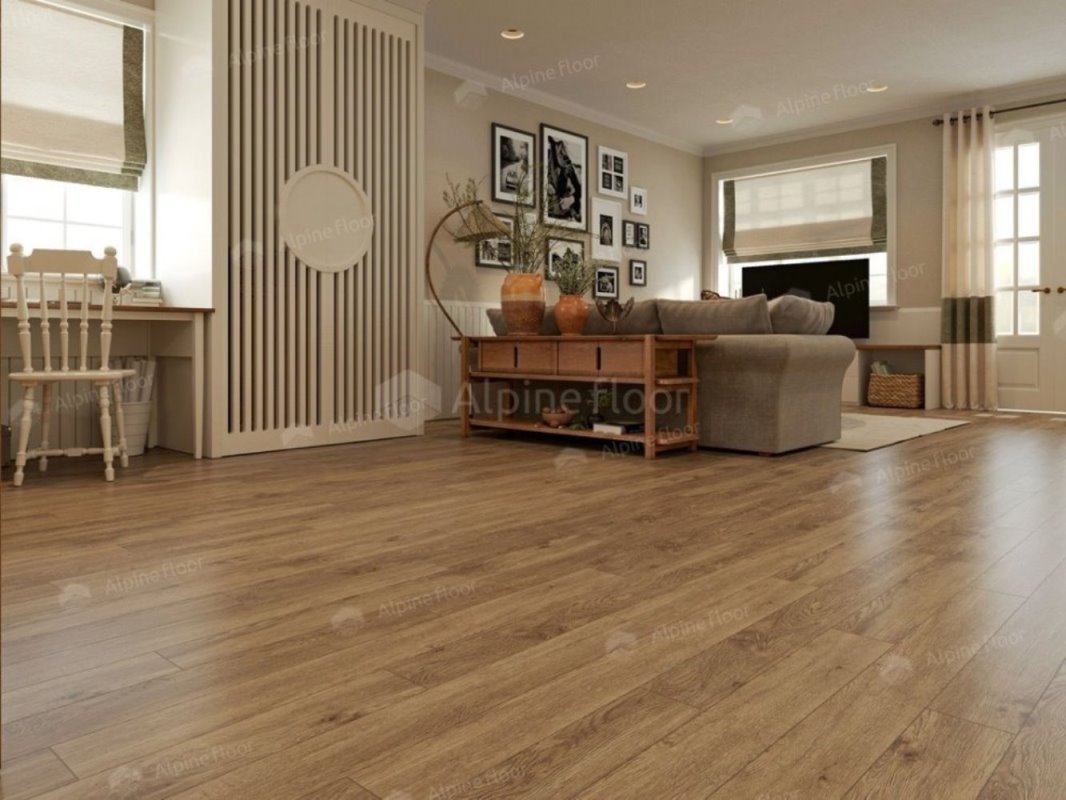 SPC Ламинат "Alpine Floor" Grand Sequoia Village Макадамия (1220*125*4 мм) — купить в Юрге