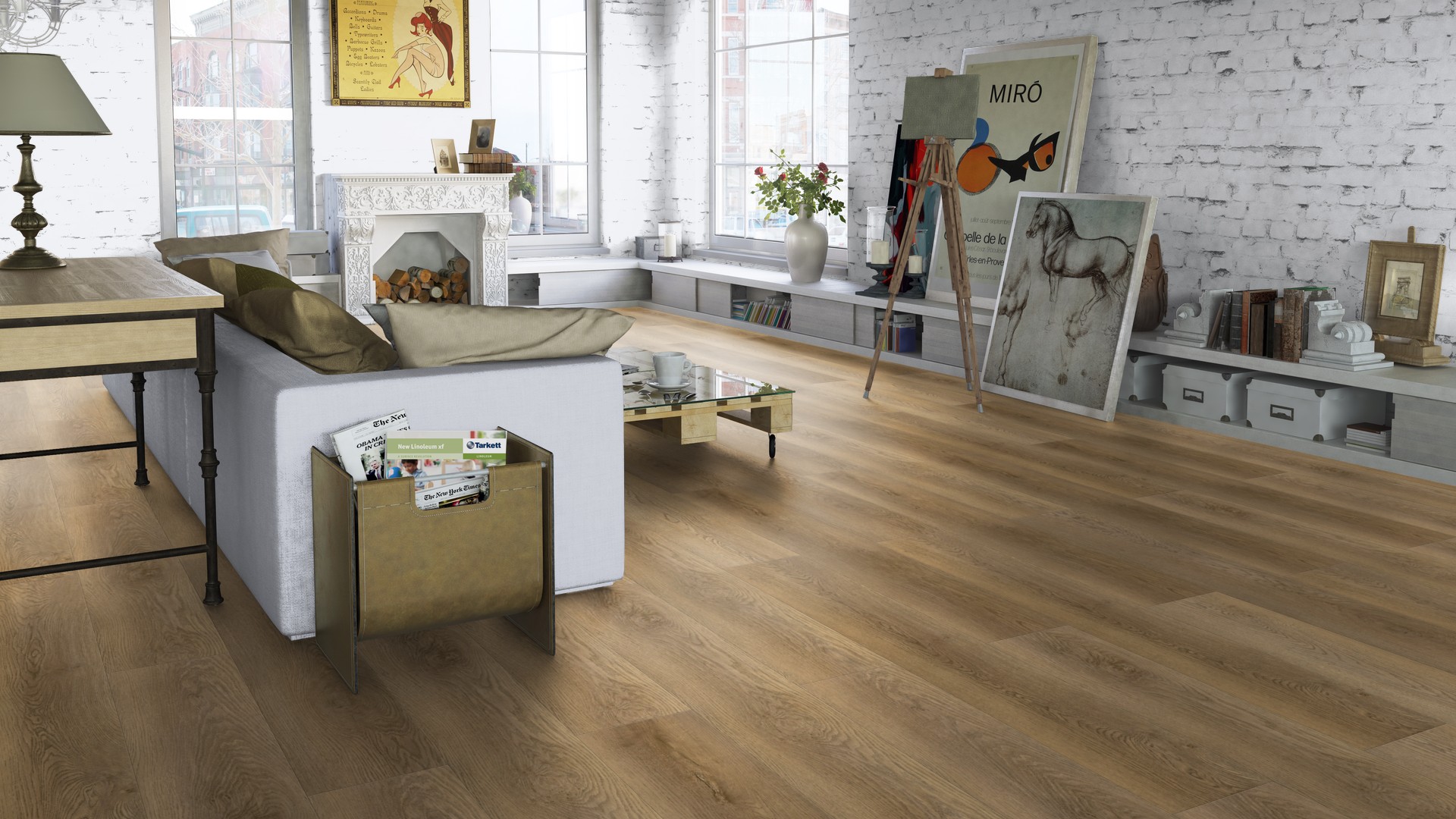 SPC ламинат "Tarkett" Deep House Stanley (1400*225*4,6 мм) — купить в Юрге