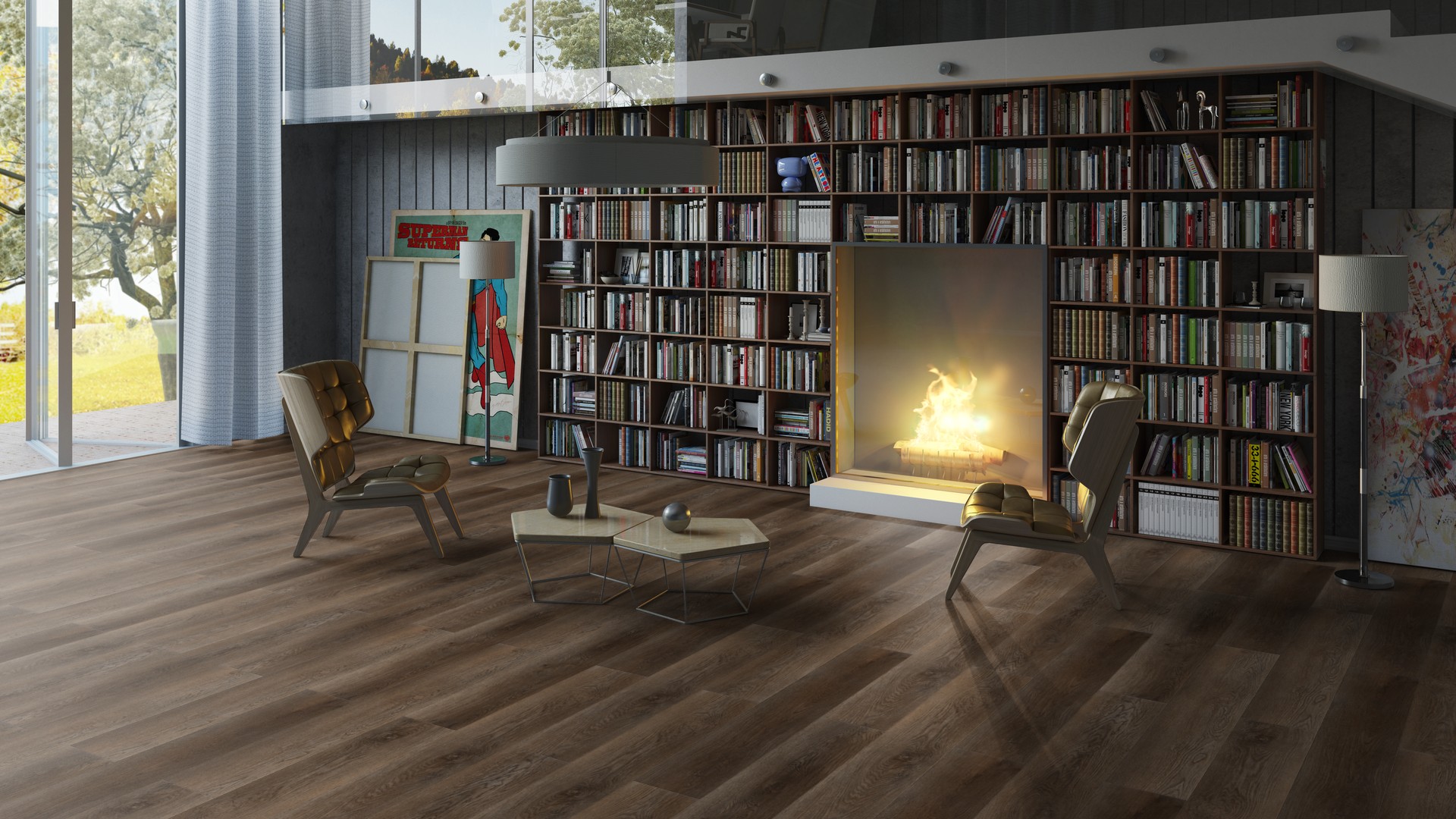 SPC ламинат "Tarkett" Deep House Rachel (1400*225*4,6 мм) — купить в Юрге