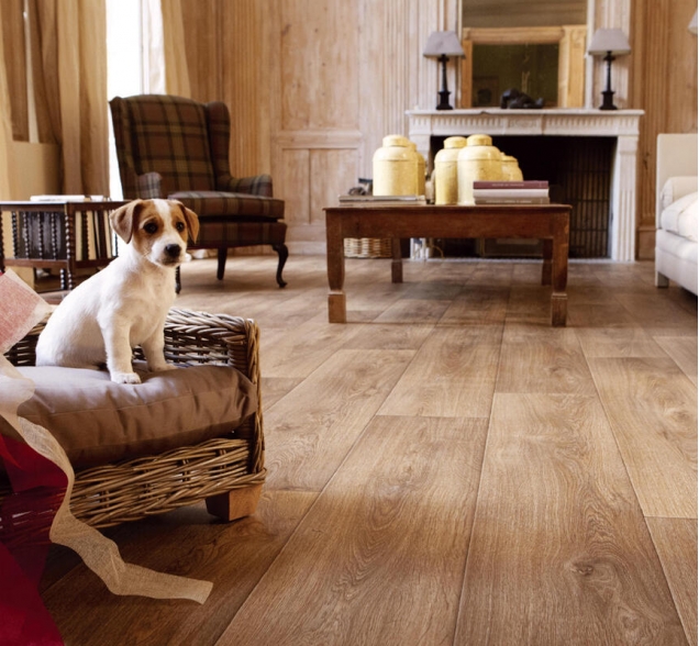 SPC ламинат "CronaFloor" Wood 4V Дуб Монтара (1200*180*4 мм) — купить в Юрге