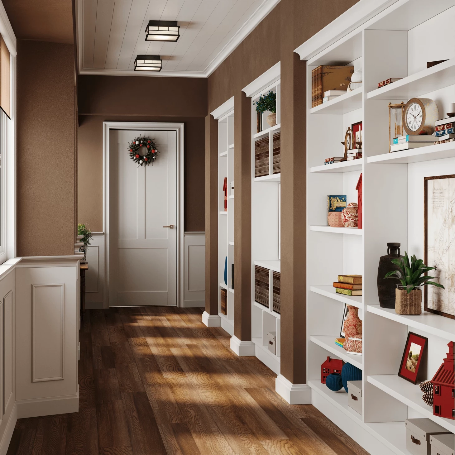 SPC плитка для пола Орех (1220*180*4 мм) — купить в Юрге