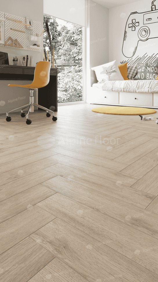 Виниловый ламинат "Alpine Floor" Parquet Light Дуб Медия (600*125*4 мм) — купить в Юрге