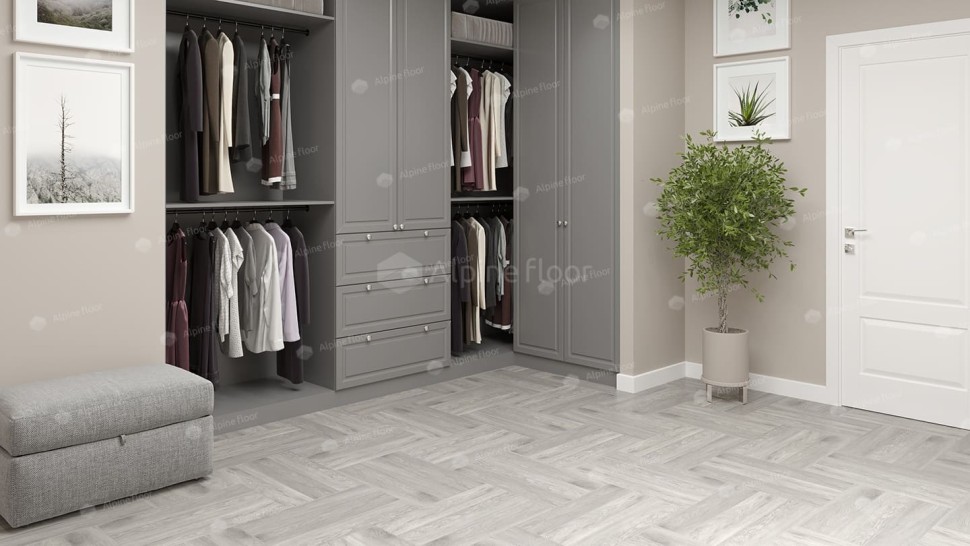 Виниловая плитка "Alpine Floor" Parquet LVT Дуб Полис (590*118*2,5 мм) — купить в Юрге