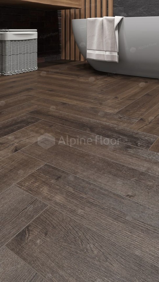Виниловая плитка "Alpine Floor" Parquet LVT Дуб Альферац (590*118*2,5 мм) — купить в Юрге