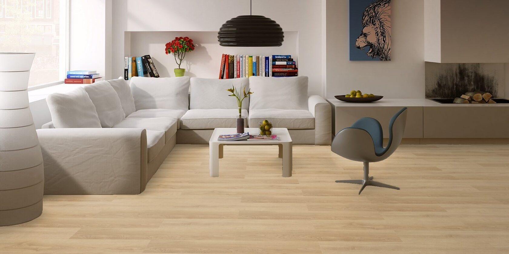 Клеевая плитка для коммерческих помещений "Bonkeel" Eruption (914,4*152,4*2,1мм) — купить в Юрге