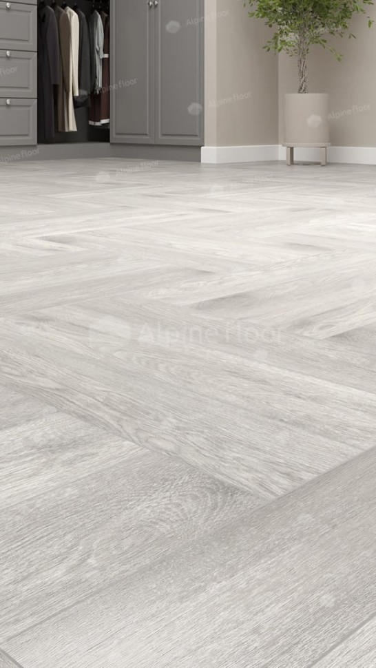 Виниловая плитка "Alpine Floor" Parquet LVT Дуб Полис (590*118*2,5 мм) — купить в Юрге
